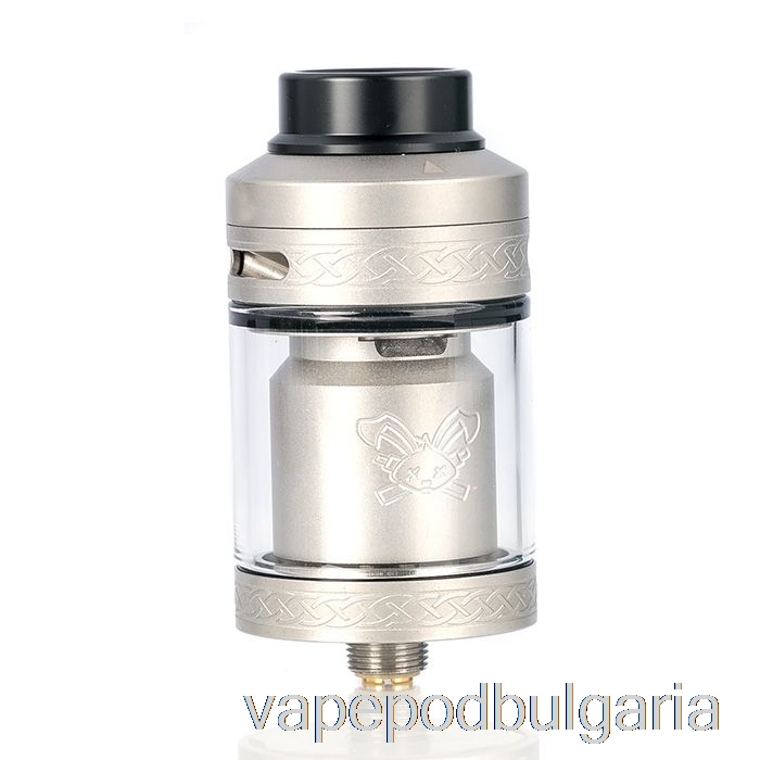 Vape Течности Hellvape Dead Rabbit V2 25mm Rta Matte Silver